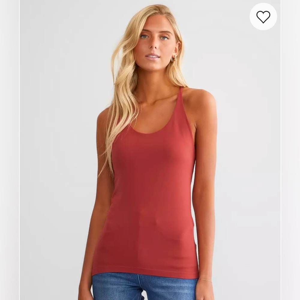 Elegant Red Tank Top by [Brand]